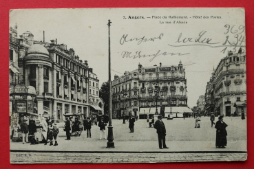 Postcard PC 1918 Angers France